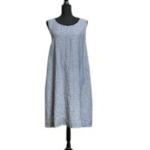 Sigrid Olsen Blue Midi Dress